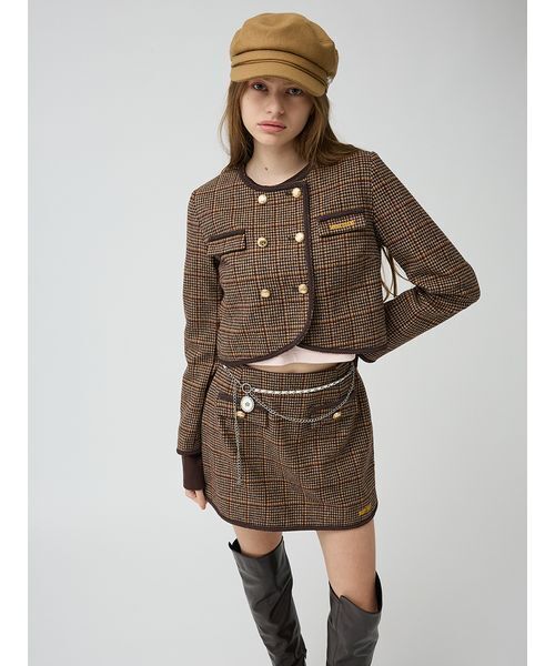 LILY BROWN(リリーブラウン)の「【LILY BROWN×MARY QUANT】2連チェーンベルト(ベルト・レディース・ブラック/ホワイト・F)」の12枚目の写真