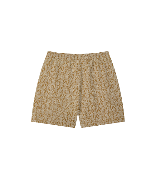 ROLLINGSTUDIOS(ローリングスタジオ)の「DAMASK JACQUARD SHORTS MUSTARD(その他パンツ・メンズ・Mustard・MEDIUM/LARGE)」の2枚目の写真