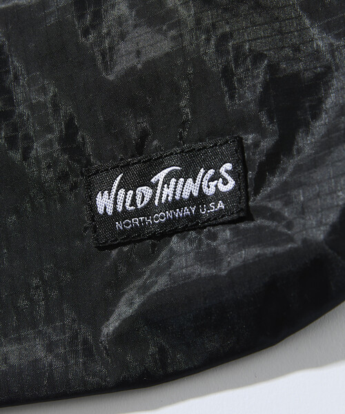WILD THINGS(ワイルドシングス)の「限定展開 WILD THINGS/ワイルドシングス 別注PACKABLE MINI SHOULDER BAG(ショルダーバッグ・メンズ・チャコールグレー/オリーブ/ベージュ/ブラック・フリ-)」の8枚目の写真