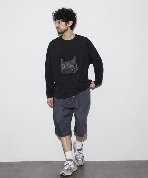 WILD THINGS(ワイルドシングス)の「限定展開 WILD THINGS/ワイルドシングス 別注PACKABLE MINI SHOULDER BAG(ショルダーバッグ・メンズ・チャコールグレー/オリーブ/ベージュ/ブラック・フリ-)」の15枚目の写真