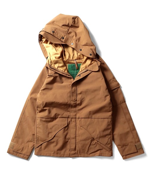 HOUSTON(ヒューストン)の「【26AW|カラー・サイズ追加】【9色・5サイズ展開】HOUSTON ヒューストン ECWCS PARKA 3レイヤー ボンディングナイロン エクワックス パーカー(マウンテンパーカー・メンズ・ブラウン系カモフラージュ/グリーン系カモフラージュ/ブラウン系/ウッドランド/ブラック/オリーブドラブ/デザートカモ/カモフラージュ/ライトグレー系・S/XL/L/M/XXL)」の3枚目の写真