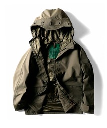 【26AW|カラー・サイズ追加】【9色・5サイズ展開】HOUSTON ヒューストン ECWCS PARKA 3レイヤー ボンディングナイロン エクワックス パーカー