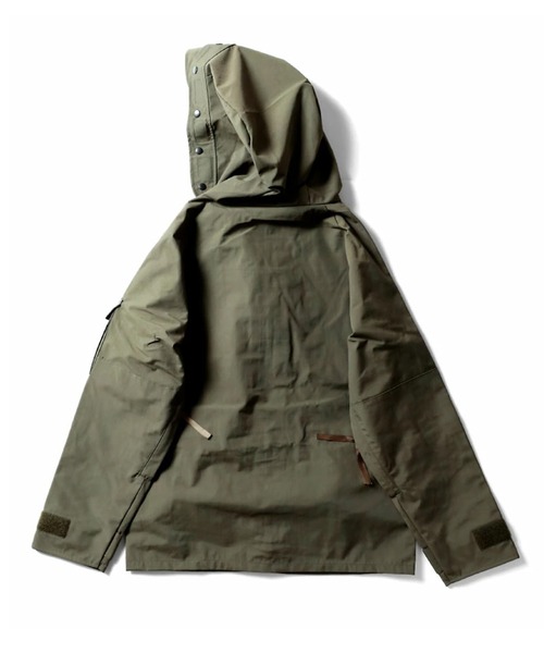 HOUSTON(ヒューストン)の「【26AW|カラー・サイズ追加】【9色・5サイズ展開】HOUSTON ヒューストン ECWCS PARKA 3レイヤー ボンディングナイロン エクワックス パーカー(マウンテンパーカー・メンズ・ブラウン系カモフラージュ/グリーン系カモフラージュ/ブラウン系/ウッドランド/ブラック/オリーブドラブ/デザートカモ/カモフラージュ/ライトグレー系・S/XL/L/M/XXL)」の16枚目の写真