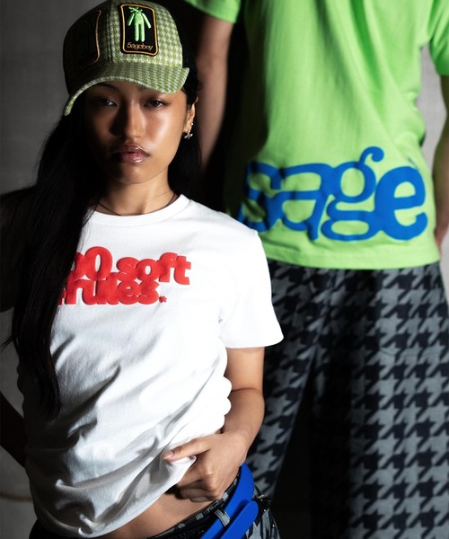 SAGE（セージ）の「SAGE / セイジ too soft 4 rules Tee（Tシャツ/カットソー・レディース・ホワイト/ネイビー・SMALL）」の11枚目の写真