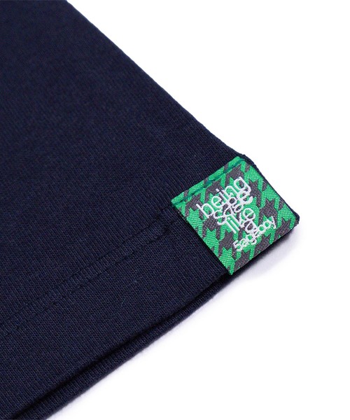 SAGE（セージ）の「SAGE / セイジ too soft 4 rules Tee（Tシャツ/カットソー・レディース・ホワイト/ネイビー・SMALL）」の4枚目の写真
