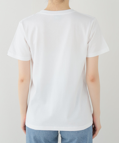 SAGE（セージ）の「SAGE / セイジ too soft 4 rules Tee（Tシャツ/カットソー・レディース・ホワイト/ネイビー・SMALL）」の7枚目の写真