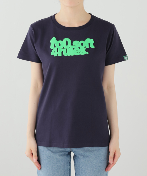 SAGE（セージ）の「SAGE / セイジ too soft 4 rules Tee（Tシャツ/カットソー・レディース・ホワイト/ネイビー・SMALL）」の8枚目の写真