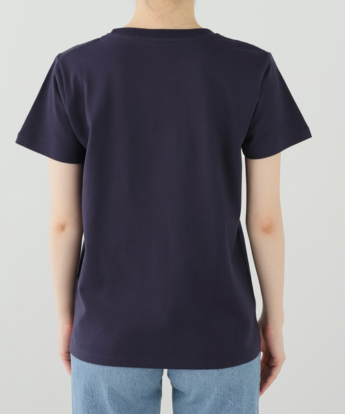 SAGE（セージ）の「SAGE / セイジ too soft 4 rules Tee（Tシャツ/カットソー・レディース・ホワイト/ネイビー・SMALL）」の10枚目の写真