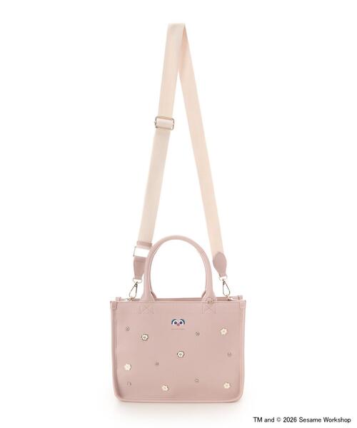 SAMANTHAVEGA(サマンサベガ)の「セサミストリートコレクション「アビー」トートバッグ(ハンドバッグ・レディース・ピンク・FREE)」の7枚目の写真