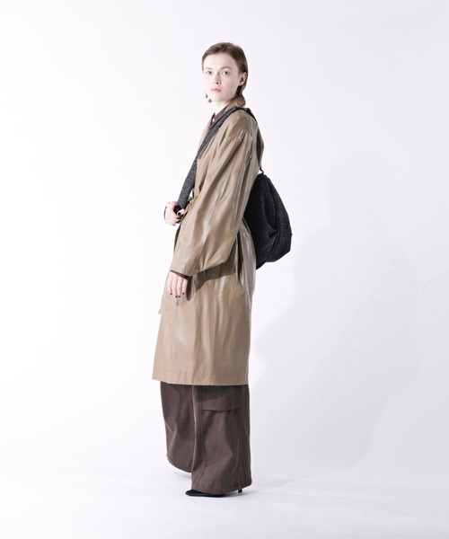 Cote&Ciel(コートエシエル)の「【cote&ciel/コートエシエル】 Orne Tweed Anthracite / ショルダーバッグ(ショルダーバッグ・メンズ・ブラック×グレー・FREE)」の3枚目の写真