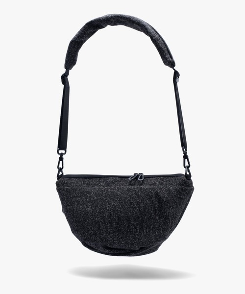 Cote&Ciel(コートエシエル)の「【cote&ciel/コートエシエル】 Orne Tweed Anthracite / ショルダーバッグ(ショルダーバッグ・メンズ・ブラック×グレー・FREE)」の7枚目の写真