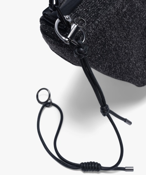 Cote&Ciel(コートエシエル)の「【cote&ciel/コートエシエル】 Orne Tweed Anthracite / ショルダーバッグ(ショルダーバッグ・メンズ・ブラック×グレー・FREE)」の12枚目の写真