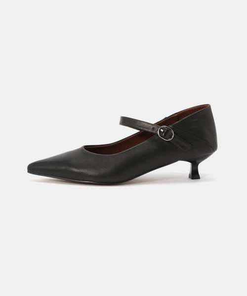 Spick & Span(スピックアンドスパン)の「REMME/レメ ポインテッドメリージェーン(パンプス・レディース・ブラウン/ブラック・38/37/36)」の4枚目の写真