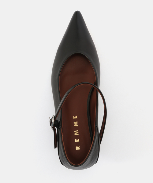 Spick & Span(スピックアンドスパン)の「REMME/レメ ポインテッドメリージェーン(パンプス・レディース・ブラウン/ブラック・38/37/36)」の8枚目の写真
