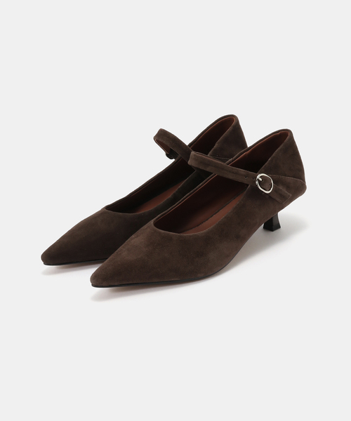 Spick & Span(スピックアンドスパン)の「REMME/レメ ポインテッドメリージェーン(パンプス・レディース・ブラウン/ブラック・38/37/36)」の12枚目の写真