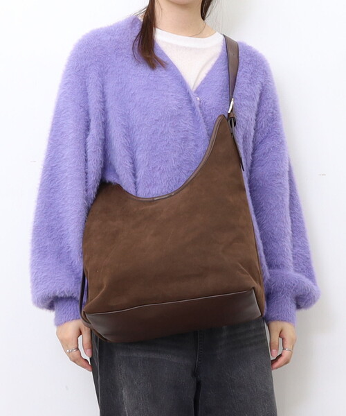 COOCO(クーコ)の「ショルダーアレンジワンショルダーバッグ/A4対応(ショルダーバッグ・レディース・ブラウン/ブラック/ブルーグリーン・FREE)」の2枚目の写真