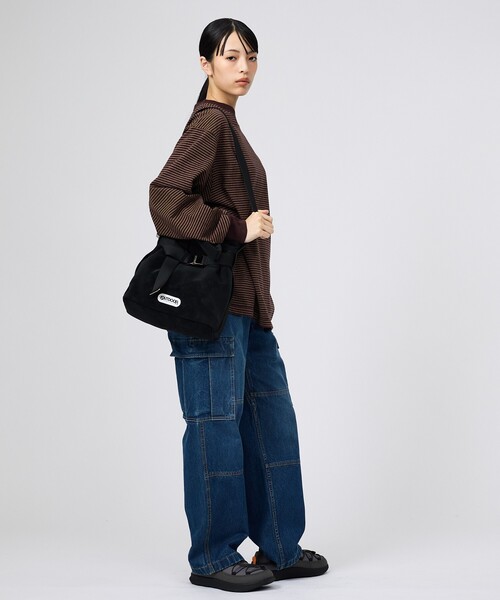 OUTDOOR PRODUCTS（アウトドアプロダクツ）の「【OUTDOOR PRODUCTS / アウトドアプロダクツ】2WAY巾着ベルトトートバッグ/NUBUCK[S]/トートバッグ（トートバッグ・レディース・ブラック/グレー/ベージュ・フリー）」の17枚目の写真