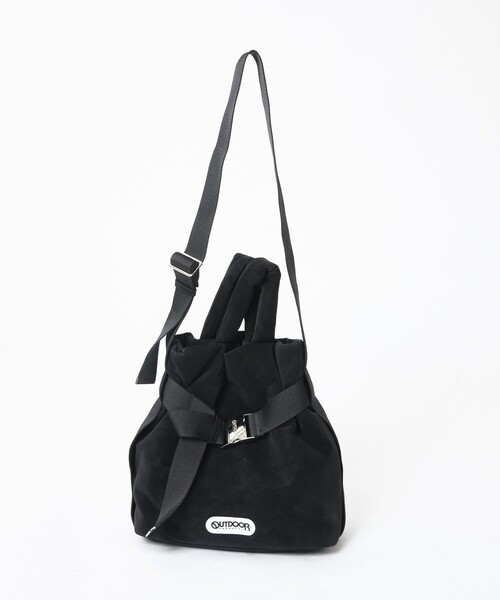 OUTDOOR PRODUCTS（アウトドアプロダクツ）の「【OUTDOOR PRODUCTS / アウトドアプロダクツ】2WAY巾着ベルトトートバッグ/NUBUCK[S]/トートバッグ（トートバッグ・レディース・ブラック/グレー/ベージュ・フリー）」の19枚目の写真