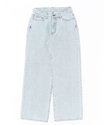 【OJYON】classical straight denim BLUE