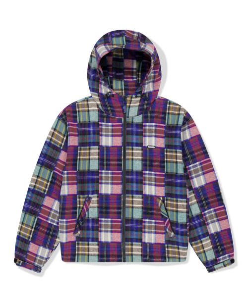 WKNDRS(ウィーキャンドース)の「PATCHWORK HOOD JACKET (L.MIX)(パーカー・レディース・その他・MEDIUM/LARGE/X-LARGE)」の1枚目の写真