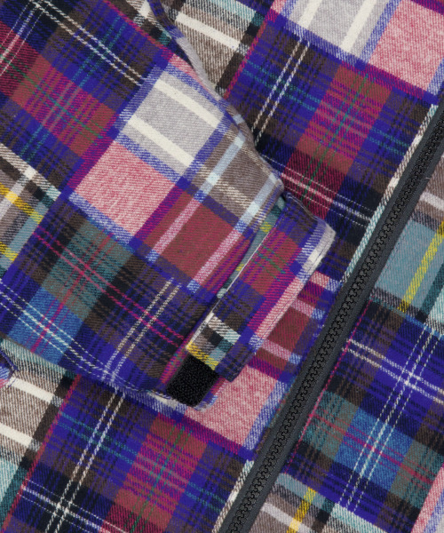 WKNDRS(ウィーキャンドース)の「PATCHWORK HOOD JACKET (L.MIX)(パーカー・レディース・その他・MEDIUM/LARGE/X-LARGE)」の5枚目の写真