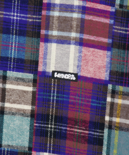 WKNDRS(ウィーキャンドース)の「PATCHWORK HOOD JACKET (L.MIX)(パーカー・レディース・その他・MEDIUM/LARGE/X-LARGE)」の7枚目の写真