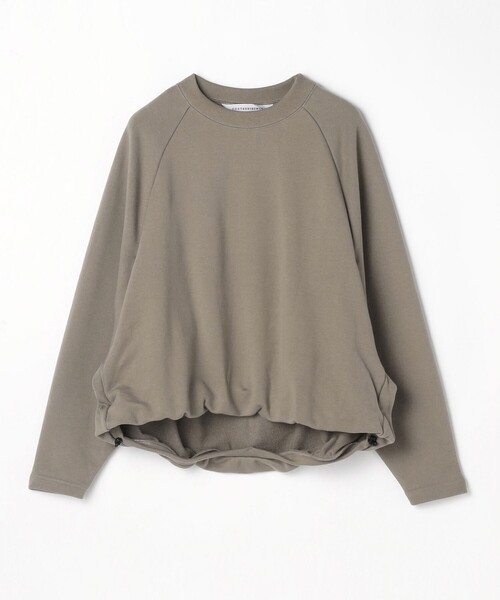 COGTHEBIGSMOKE(コグザビッグスモーク)の「<COGTHEBIGSMOKE /コグ ザ ビッグ スモーク>“OLIVER PUFFY HEM”スウェットトップス(スウェット・レディース・ライトグレー/グレイッシュベージュ・1)」の11枚目の写真
