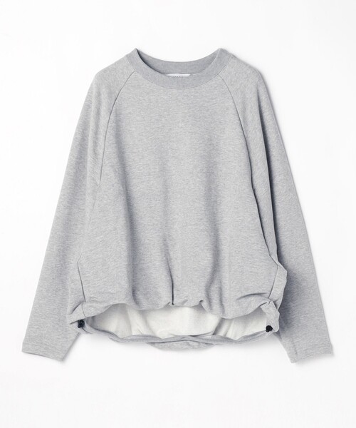 COGTHEBIGSMOKE(コグザビッグスモーク)の「<COGTHEBIGSMOKE /コグ ザ ビッグ スモーク>“OLIVER PUFFY HEM”スウェットトップス(スウェット・レディース・ライトグレー/グレイッシュベージュ・1)」の19枚目の写真
