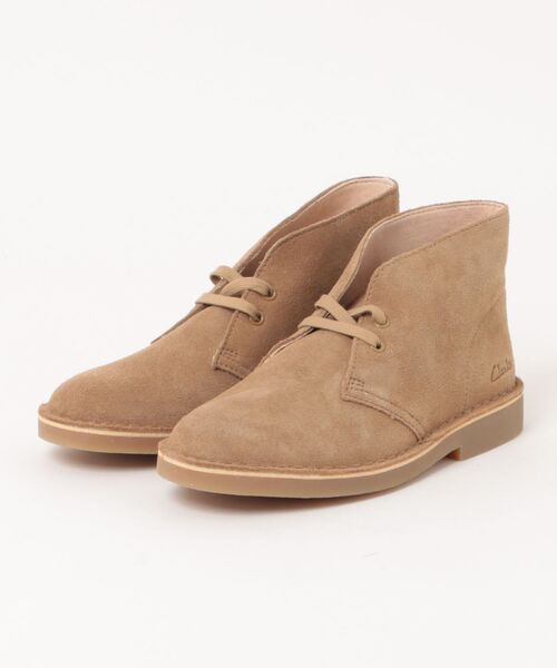 Clarks(クラークス)の「【Clarks】クラークス Desert Bt Evo.(デザートブーツ エヴォ)(ブーツ・レディース・サンドベージュ/ブラック・4.5/5/5.5/6)」の2枚目の写真