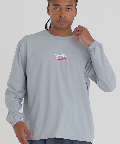 AIRIT(アイリット)の「インパルス オールラウンドピステ AM1245 GY(Tシャツ/カットソー・メンズ・ライトグレー・XXX-LARGE/XX-LARGE/X-LARGE)」の2枚目の写真