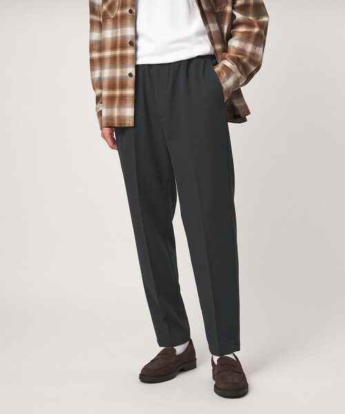 green label relaxing（グリーンレーベルリラクシング）の「TRカルゼ 裏起毛 オルマイ パンツ  R2 -2WAYストレッチ-（その他パンツ・メンズ・ダークブラウン/ブラック/ネイビー/ダークグリーン・M/S/XL/L）」の4枚目の写真