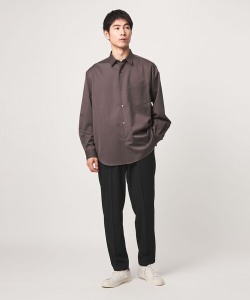green label relaxing（グリーンレーベルリラクシング）の「TRカルゼ 裏起毛 オルマイ パンツ  R2 -2WAYストレッチ-（その他パンツ・メンズ・ダークブラウン/ブラック/ネイビー/ダークグリーン・M/S/XL/L）」の6枚目の写真