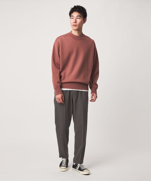 green label relaxing（グリーンレーベルリラクシング）の「TRカルゼ 裏起毛 オルマイ パンツ  R2 -2WAYストレッチ-（その他パンツ・メンズ・ダークブラウン/ブラック/ネイビー/ダークグリーン・M/S/XL/L）」の7枚目の写真