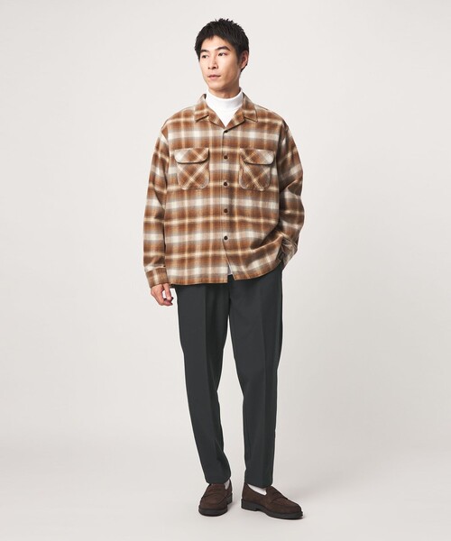 green label relaxing（グリーンレーベルリラクシング）の「TRカルゼ 裏起毛 オルマイ パンツ  R2 -2WAYストレッチ-（その他パンツ・メンズ・ダークブラウン/ブラック/ネイビー/ダークグリーン・M/S/XL/L）」の8枚目の写真