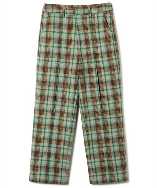 soduk（スドーク）の「“on the knee” easy trousers / オンザニーイージートラウザーズ（その他パンツ・レディース・チャコールグレー/グリーン・S/M）」の9枚目の写真