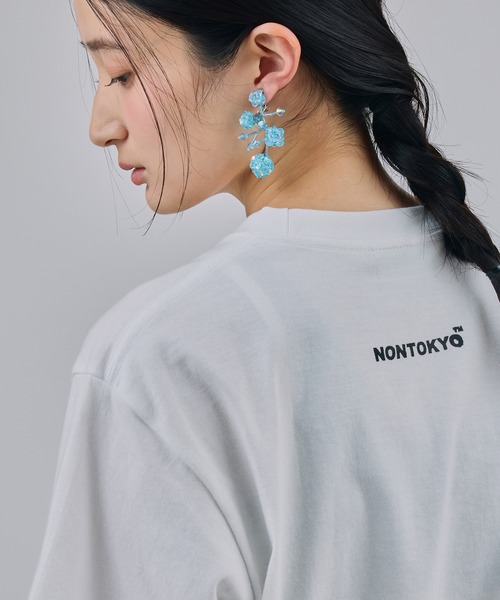 NON TOKYO（ノントーキョー）の「FLOWER BRANCH EARRINGS（イヤリング・レディース・ブルー/パープル・FREE）」の8枚目の写真