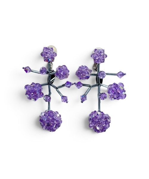 NON TOKYO（ノントーキョー）の「FLOWER BRANCH EARRINGS（イヤリング・レディース・ブルー/パープル・FREE）」の12枚目の写真