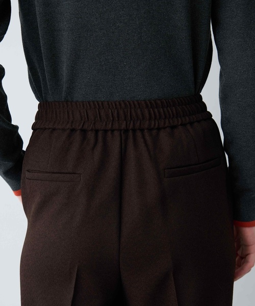 LE SOUK HOLIDAY(ルスークホリデー)の「ウールライクワイドパンツ【後ろウエストゴム】(その他パンツ・レディース・ダークブラウン/ブラック・M/L)」の19枚目の写真