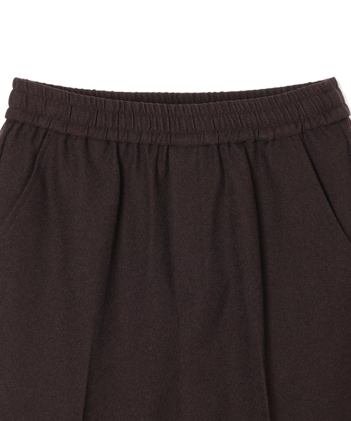 LE SOUK HOLIDAY(ルスークホリデー)の「ウールライクワイドパンツ【後ろウエストゴム】(その他パンツ・レディース・ダークブラウン/ブラック・M/L)」の15枚目の写真