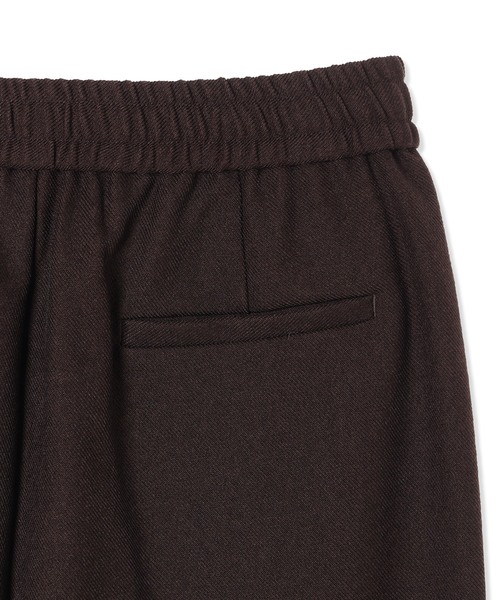 LE SOUK HOLIDAY(ルスークホリデー)の「ウールライクワイドパンツ【後ろウエストゴム】(その他パンツ・レディース・ダークブラウン/ブラック・M/L)」の12枚目の写真