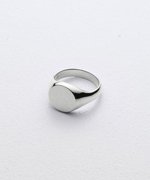Fauvirame（フォーヴィレイム）の「【Fauvirame】26新作 Circle Signet Ring / サークルシグネットリング（リング）」