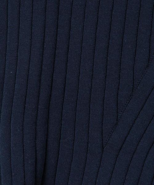 green label relaxing(グリーンレーベルリラクシング)の「CR HandWash ICE RIB C/N 7S PO ニット◆(ニット/セーター・レディース・オフホワイト/ライトグレー/オレンジ/ネイビー・FREE)」の11枚目の写真