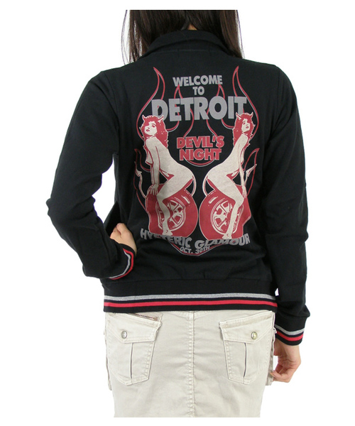 HYSTERIC GLAMOUR（ヒステリックグラマー）の「DEVILS NIGHTｼﾞｬﾝﾊﾟｰ