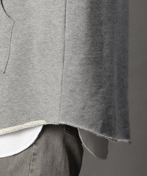 MONKEY TIME（モンキータイム）の「＜monkey time＞ ウラケ プルオーバー マッスル スリーブ/パーカー◆（パーカー・メンズ・グレー/オリーブ・X-LARGE/SMALL/MEDIUM/LARGE）」の9枚目の写真