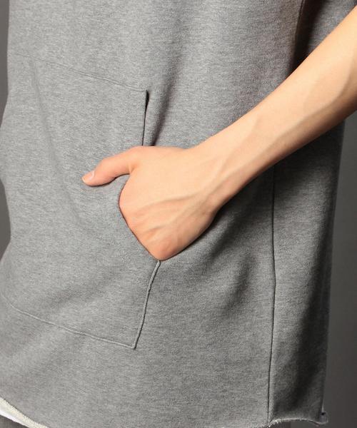 MONKEY TIME（モンキータイム）の「＜monkey time＞ ウラケ プルオーバー マッスル スリーブ/パーカー◆（パーカー・メンズ・グレー/オリーブ・X-LARGE/SMALL/MEDIUM/LARGE）」の11枚目の写真