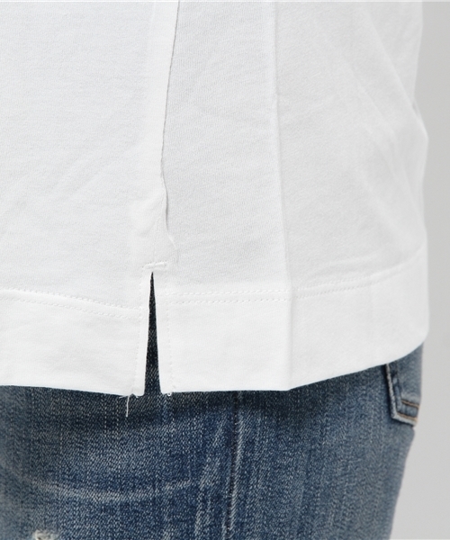 NANO universe（ナノユニバース）の「ベーシックノースリTee（Tシャツ/カットソー・レディース・オフホワイト/クリーム/ラベンダー/チャコール/ライトカーキ/ライトグレー・36/38）」の12枚目の写真