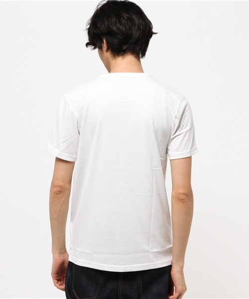 adidas（アディダス）の「オリジナルス Tシャツ[CLI CRST PK TEE]（Tシャツ/カットソー・メンズ・ホワイト・SMALL/LARGE/MEDIUM/X-LARGE/XXX-LARGE/X-SMALL/XX-LARGE）」の3枚目の写真