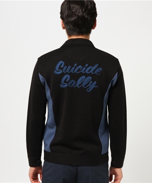 HYSTERIC GLAMOUR（ヒステリックグラマー）の「SUICIDE SALLY刺繍 BZ（カーディガン/ボレロ・メンズ・ホワイト/レッド/ブラック・MEDIUM/SMALL）」の16枚目の写真