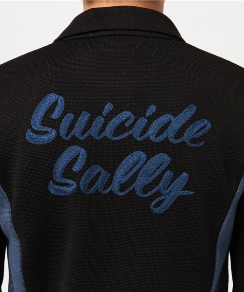 HYSTERIC GLAMOUR（ヒステリックグラマー）の「SUICIDE SALLY刺繍 BZ（カーディガン/ボレロ・メンズ・ホワイト/レッド/ブラック・MEDIUM/SMALL）」の9枚目の写真