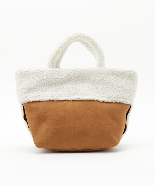 BLISS POINT(ブリスポイント)の「ボアミニトート/732148(トートバッグ・レディース・ブラウン/ブラック/その他1/グリーン・ONE SIZE)」の13枚目の写真